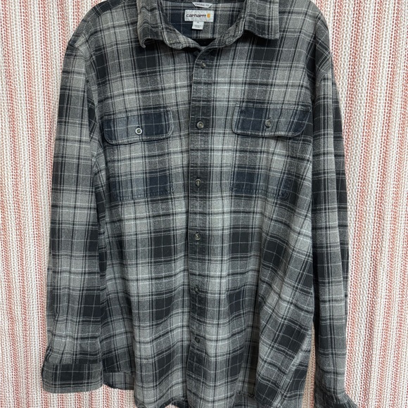 Carhartt Other - Carhartt Black and Gray Plaid Shirt